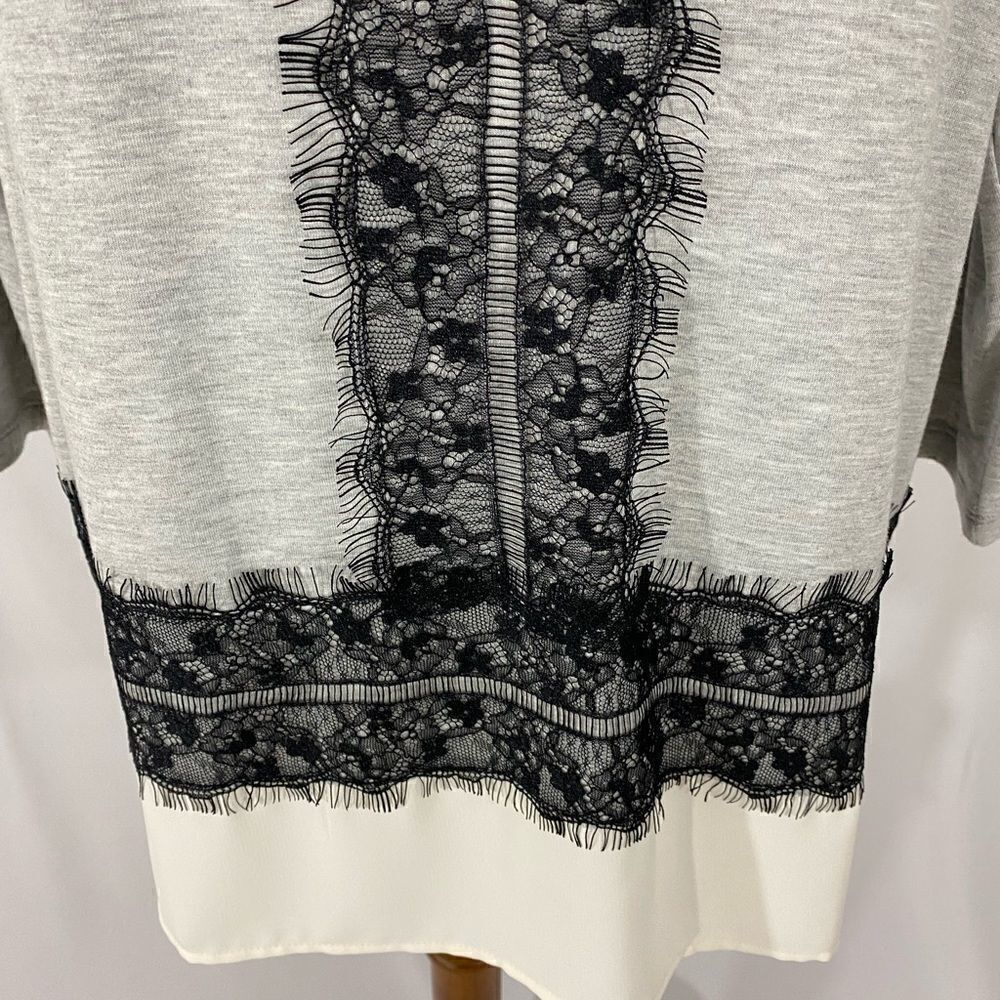 NWT Talbots Lace Border Top - Picture 4 of 8